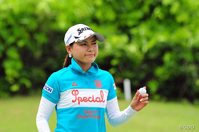 2014年 日医工女子オープン 2日目 横峯さくら