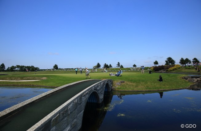 2014年 長嶋茂雄 INVITATIONAL セガサミーカップゴルフトーナメント 3日目 16番グリーン