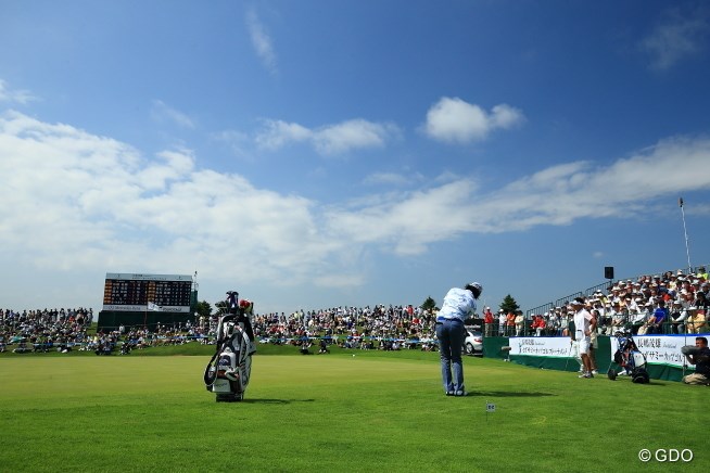 2014年 長嶋茂雄 INVITATIONAL セガサミーカップゴルフトーナメント 3日目 18番グリーン