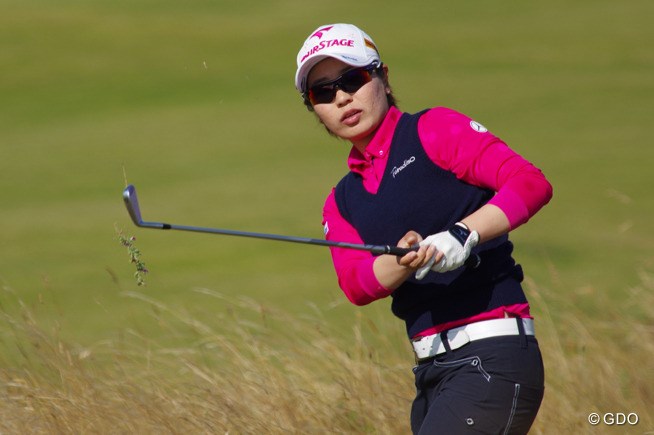 2014年 全英リコー女子オープン 初日 比嘉真美子