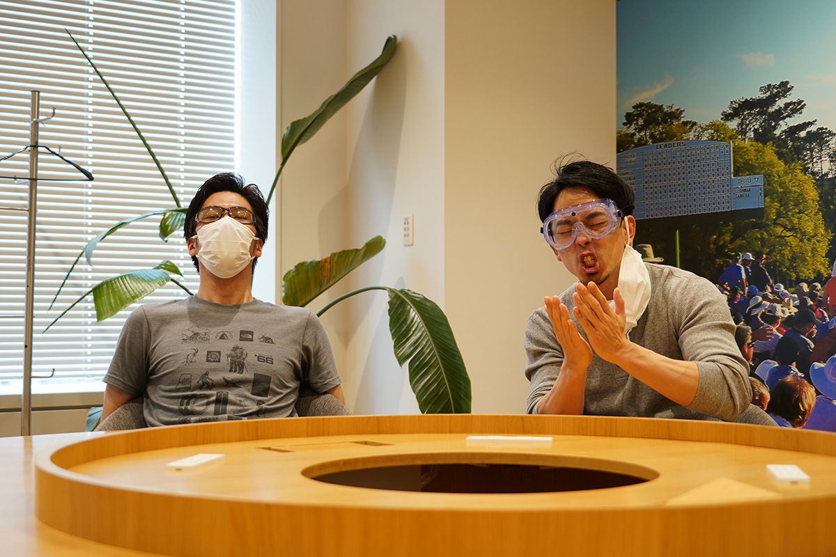 ゴルフに行きたい！でも花粉がつらいよ