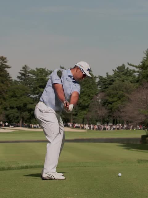 【スーパースロー】松山英樹のドライバーショット