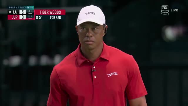 2025年 TGL 第2戦 ロサンゼルスGC × ジュピターリンクスGC タイガー・ウッズ