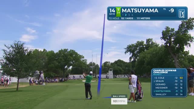 2026年 チャールズ・シュワブチャレンジ 3日目 松山英樹 ハイライト
