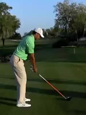 タイガー・ウッズ スイング動画 2012年 ドライバー後方｜GDO ゴルフ