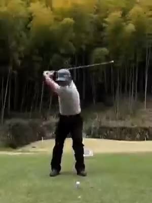 増田伸洋 スイング動画 2012年 ドライバー正面｜GDO ゴルフ