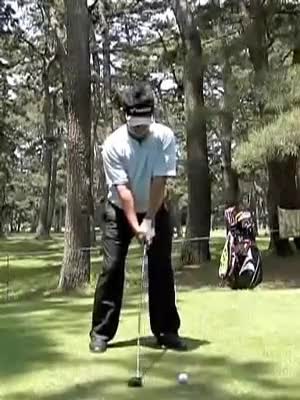 平塚哲二 スイング動画 2009年 フェアウェイウッド正面｜GDO ゴルフ