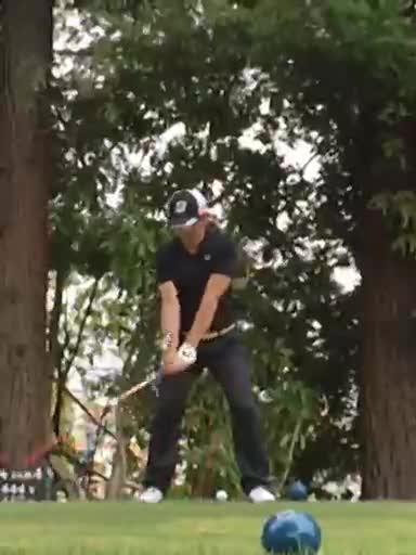 近藤共弘のスイングをスーパースローで見る