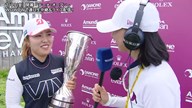 2024年 アムンディ エビアン選手権 最終日 古江彩佳 インタビュー