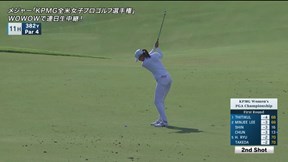 2025年 KPMG全米女子プロゴルフ選手権 初日 馬場咲希 ハイライト