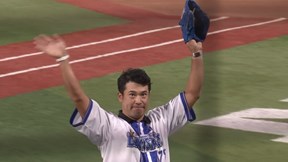 2025年 セレモニアルピッチ (C)YDB／松山英樹