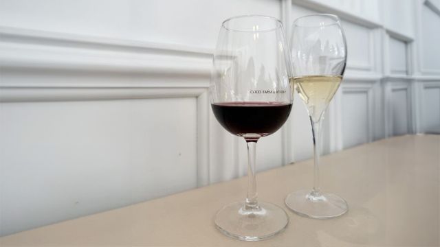 プレーの余韻はワイナリーで